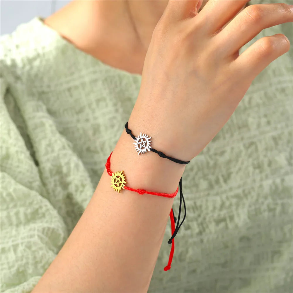 Sun Pentagram Bracelet