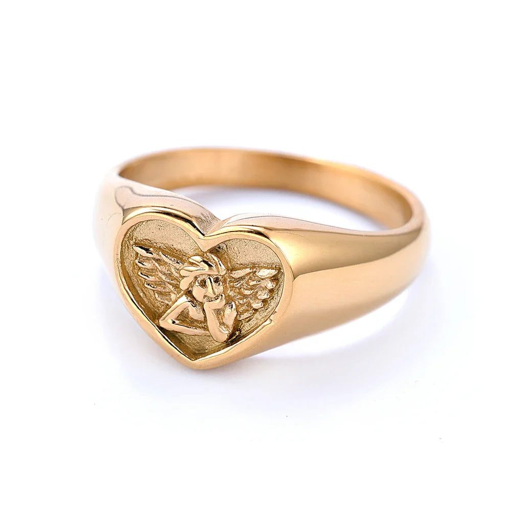 Angelic Heart Ring