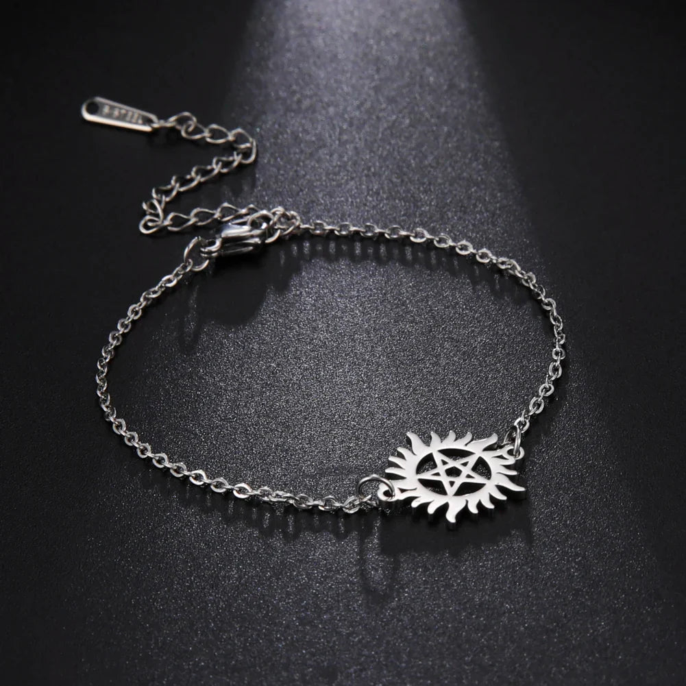 Sun Pentagram Bracelet