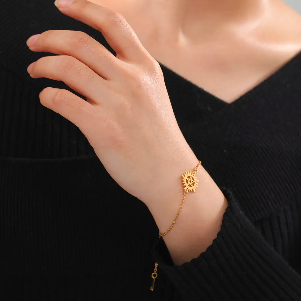 Sun Pentagram Bracelet