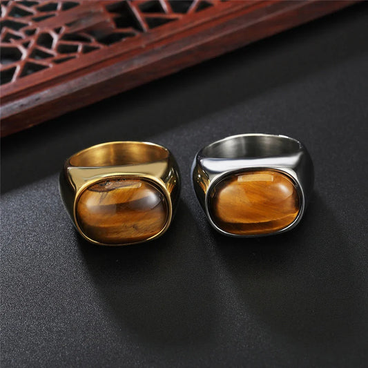 Tiger Eye Rings