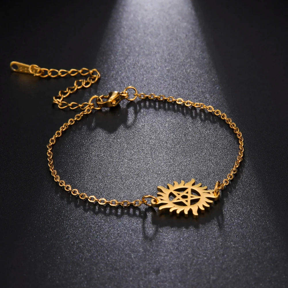 Sun Pentagram Bracelet
