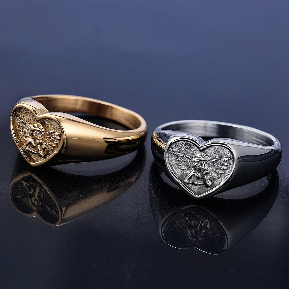 Angelic Heart Ring