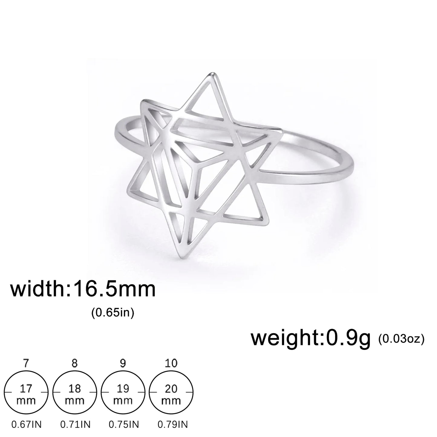 Merkaba Ring