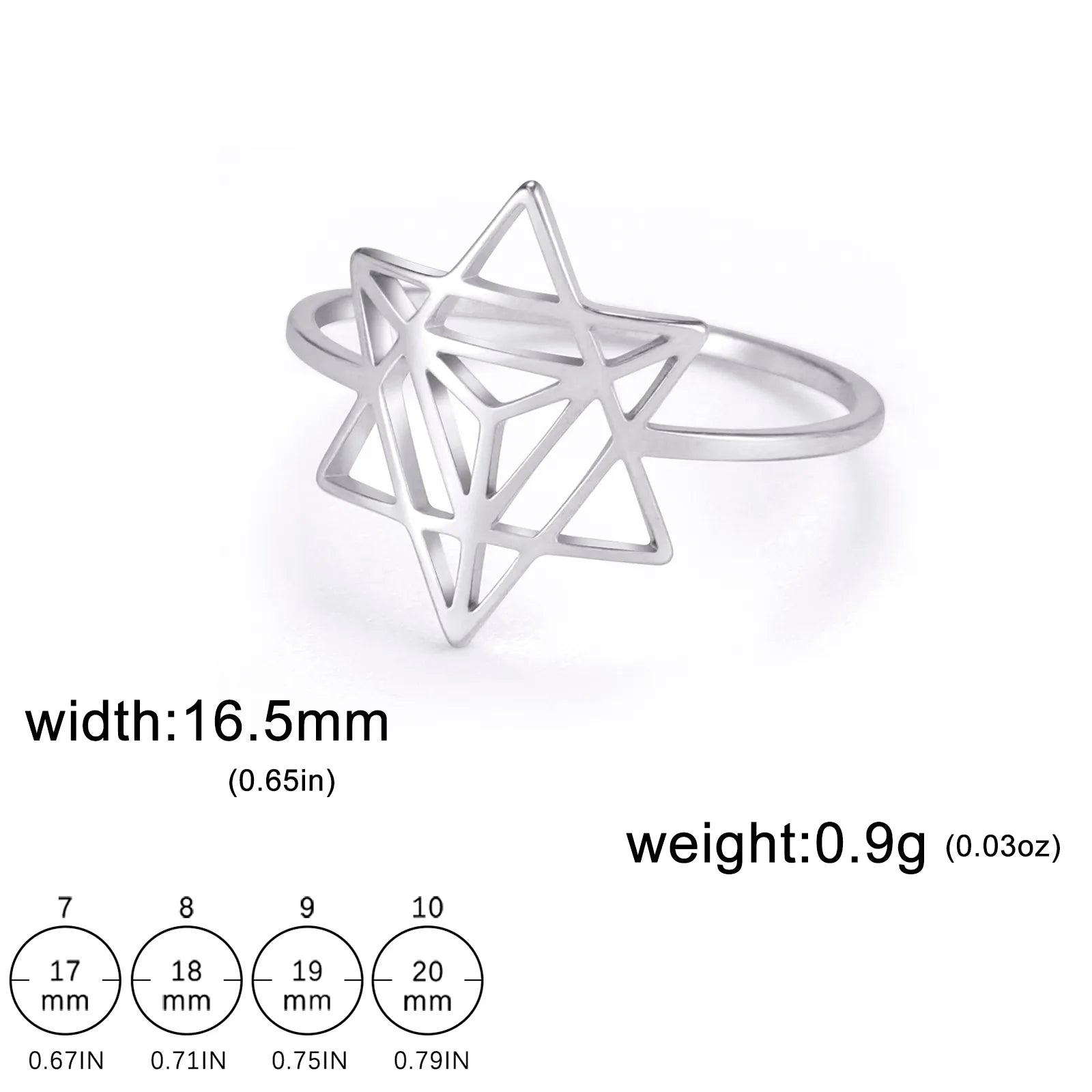 Merkaba Ring