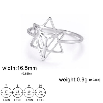 Merkaba Ring