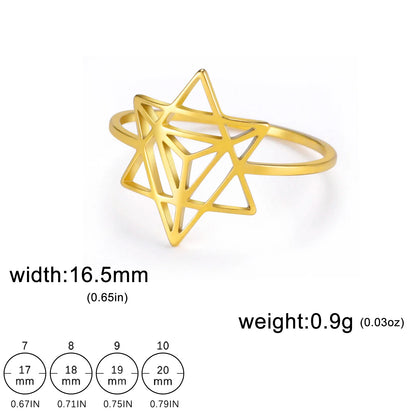 Merkaba Ring