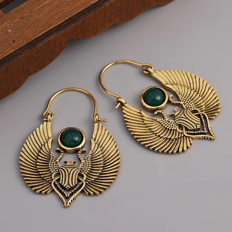 Scarab Egyptian Earrings