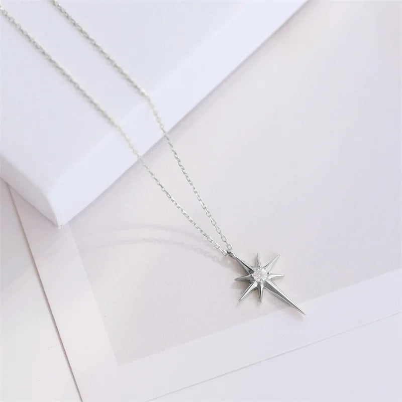 Zirconia Star Necklace