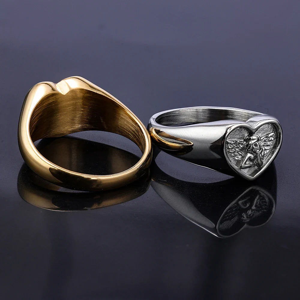 Angelic Heart Ring