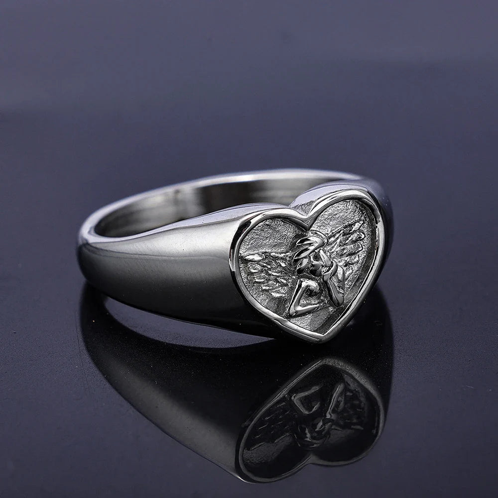 Angelic Heart Ring