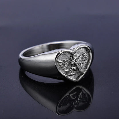 Angelic Heart Ring