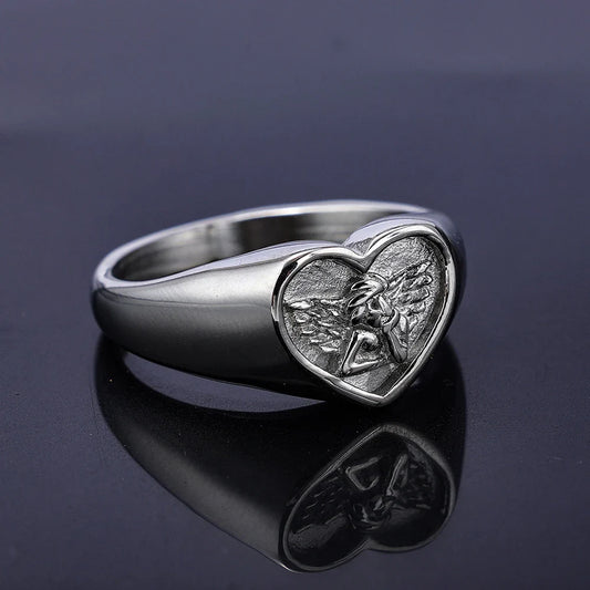 Angelic Heart Ring