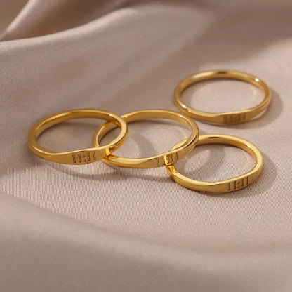 Numerology Rings