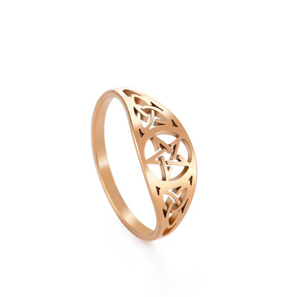 Pentagram Ring