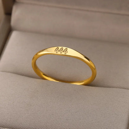 Numerology Rings