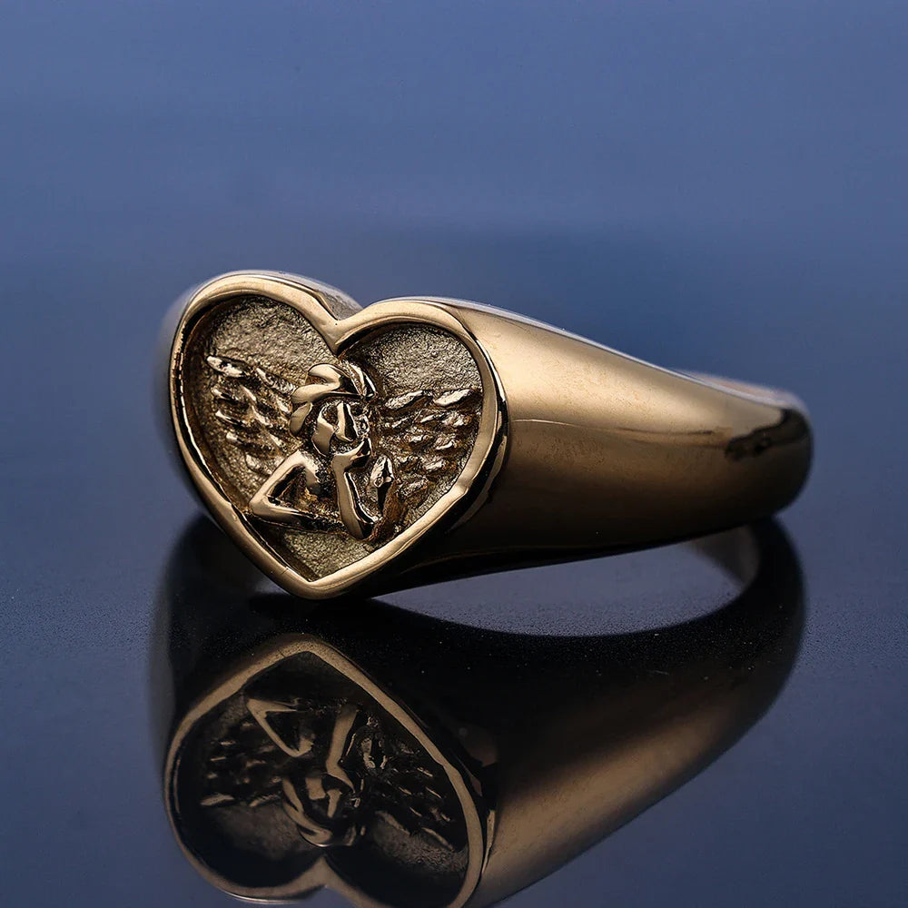 Angelic Heart Ring