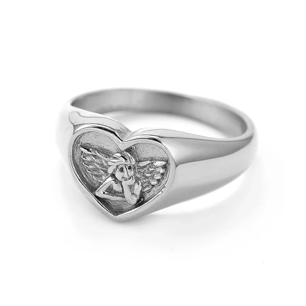 Angelic Heart Ring
